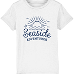 Seaside Adventurer Kids Tee Blue/White