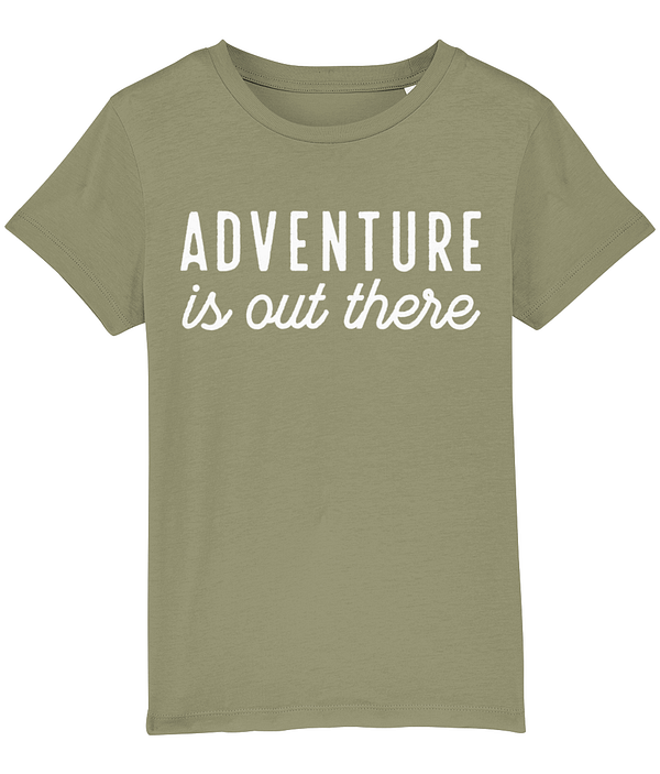 'Adventure is Out There' Kids Organic T-shirt